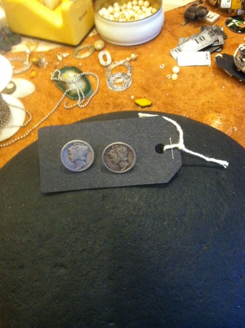 Dime Cuff Links #272