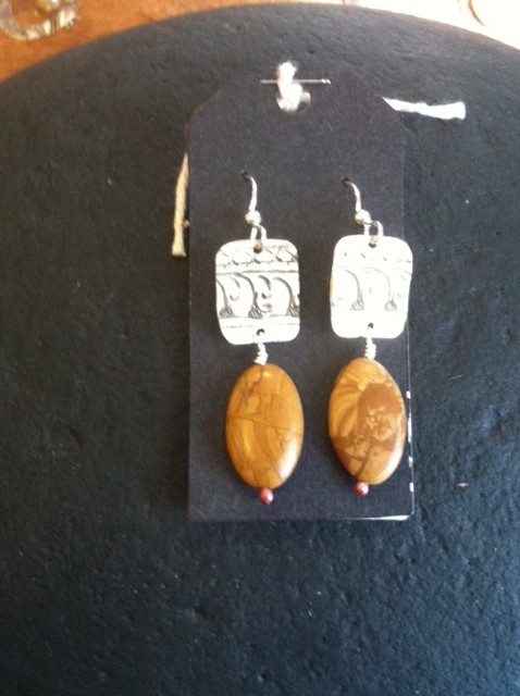 Indian Tray Earrings #429