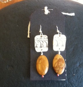 Indian Tray Earrings #429